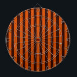 Jeu De Fléchettes Brûlé Orange bandes verticales<br><div class="desc">Décor de rayures graphiques orange tangerine audacieuses horizontales ou verticales sont un style de design graphique classique moderne qui fait toujours pour un grand cadeau personnalisé pour vous-même ou pour quelqu'un de spécial sur votre liste, ils sont sûrs de faire une impression sur toutes les occasions festives. Envoyez-nous un courriel...</div>