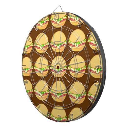 Jeu De Fléchettes Burgers (Devant droit)