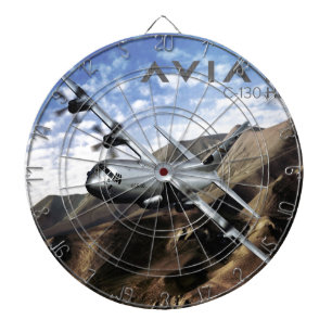 Jeu De Fléchettes C-130 HERCULES Avion militaire