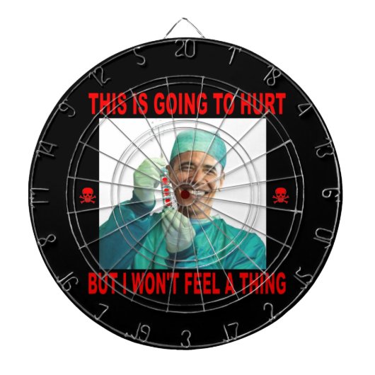 JEU DE FLÉCHETTES ÇA VA TE FAIRE DU MAL, PAS MOI. (Devant)