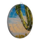 Jeu De Fléchettes Cactus du désert Saguaro sur le ciel bleu (Devant gauche)