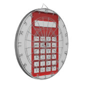 Jeu De Fléchettes Calculatrice rouge (Devant gauche)