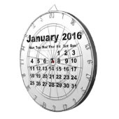 Jeu De Fléchettes Calendrier janvier 2016 (Devant droit)