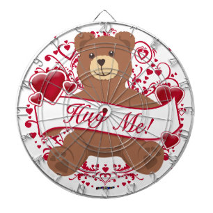 Jeu De Fléchettes Câlins ! Ours en peluche de la Saint-Valentin