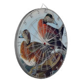 Jeu De Fléchettes Canards Widgeon américains sur une roche (Devant gauche)