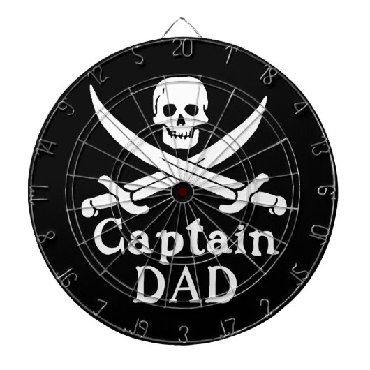 Jeu De Fléchettes Capitaine Papa - Classique (Devant)