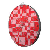 Jeu De Fléchettes Carré rose rouge (Devant droit)