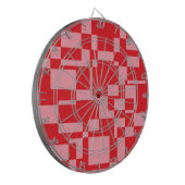 Jeu De Fléchettes Carré rose rouge (Devant gauche)