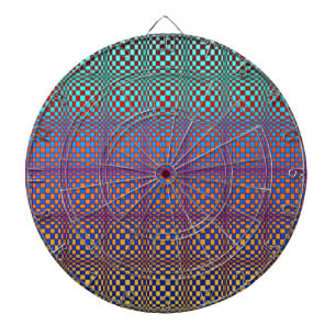 Jeu De Fléchettes Carrés Abstraits 2