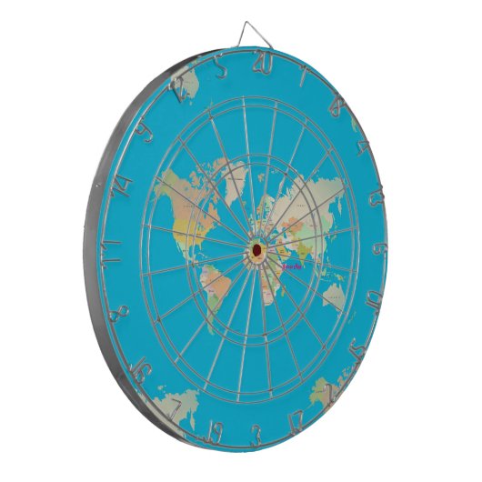 Jeu De Fléchettes carte (Devant gauche)