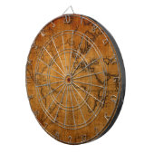 Jeu De Fléchettes Carte antique du monde (Devant droit)