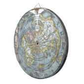 Jeu De Fléchettes Carte du monde ancienne en forme de cœur de Peter  (Devant droit)