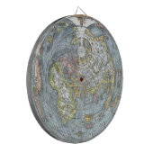 Jeu De Fléchettes Carte du monde ancienne en forme de cœur de Peter  (Devant gauche)