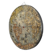 Jeu De Fléchettes Carte du monde Forlani Antiquev 1565 Renaissance (Devant droit)