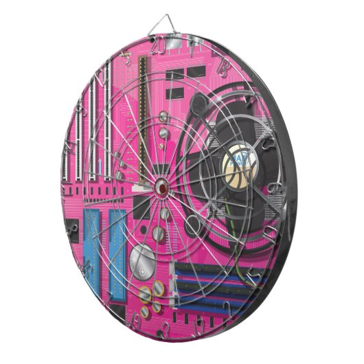 Jeu De Fléchettes Carte mère de l'ordinateur (Devant droit)