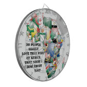 Jeu De Fléchettes Célébration de l'Afrique dans le design des drapea (Devant gauche)