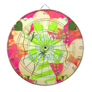 Jeu De Fléchettes Célébrer Mes Bénédictions Joyeuses d'Anniversaire