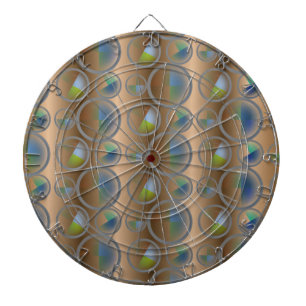 Jeu De Fléchettes Cercles Abstraits
