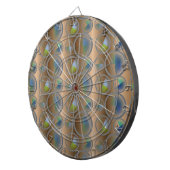 Jeu De Fléchettes Cercles Abstraits (Devant droit)
