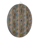Jeu De Fléchettes Cercles Abstraits (Devant gauche)