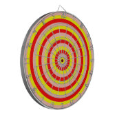 Jeu De Fléchettes Cercles Concentrés Colorés Tableau noir (Devant gauche)