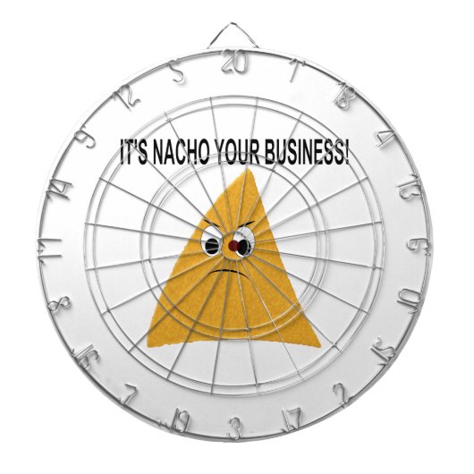Jeu De Fléchettes C'est Nacho Your Business (Devant)