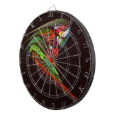 Jeu De Fléchettes Chameleon Art Abstrait (Devant droit)