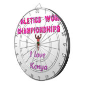 Jeu De Fléchettes Championnats du monde d'athlétisme Kenya Runner :  (Devant droit)