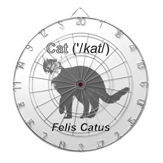 Jeu De Fléchettes Chat Felis Catus (Devant)