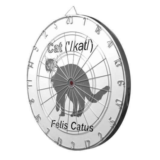 Jeu De Fléchettes Chat Felis Catus (Devant droit)