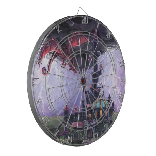 Jeu De Fléchettes Château de dragon (Devant gauche)