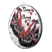 Jeu De Fléchettes Chaussures RAB Rockabilly Very Cherry (Devant droit)