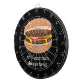 Jeu De Fléchettes Cheeseburger - Image d'alimentation de nouveauté a (Devant droit)