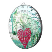 Jeu De Fléchettes Cheval Blanc Coeur Rouge Saint Valentin (Devant droit)