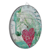 Jeu De Fléchettes Cheval Blanc Coeur Rouge Saint Valentin (Devant gauche)