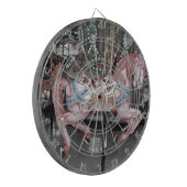 Jeu De Fléchettes Cheval carrousel rose (Devant gauche)