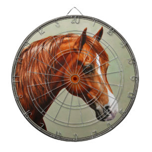 Jeu De Fléchettes Cheval de châtaignes Morgan