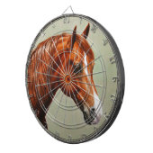 Jeu De Fléchettes Cheval de châtaignes Morgan (Devant droit)