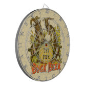 Jeu De Fléchettes Chèvres Bock Bière Publicité (Devant gauche)