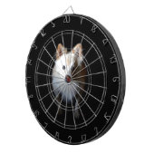 Jeu De Fléchettes Chien de Poméranie en noir (Devant droit)