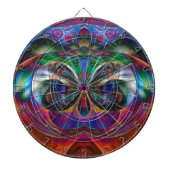 Jeu De Fléchettes Chouette Abstraite de l'Apophyse I (Devant)