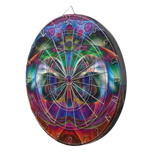 Jeu De Fléchettes Chouette Abstraite de l'Apophyse I (Devant droit)