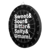 Jeu De Fléchettes Cinq saveurs de base (Devant droit)