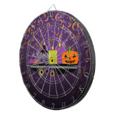Jeu De Fléchettes Citrouille et bougies de pourpre de pot-pourri (Devant droit)