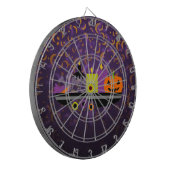 Jeu De Fléchettes Citrouille et bougies de pourpre de pot-pourri (Devant gauche)