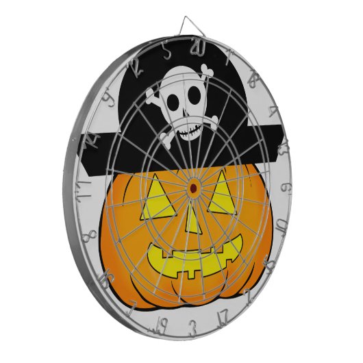 Jeu De Fléchettes citrouille pirate (Devant gauche)