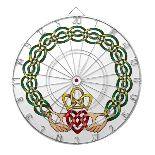 Jeu De Fléchettes Claddagh (Devant)