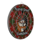 Jeu De Fléchettes Clan écossais Cameron Tartan Darboard (Devant gauche)