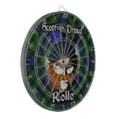 Jeu De Fléchettes Clan écossais Rollo Tartan Darboard (Devant gauche)