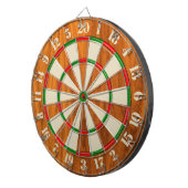 Jeu De Fléchettes Classic Teak Veneer Imprimer pour un jeu de fléche (Devant droit)